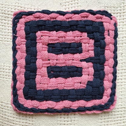 Double Weave Alphabet for Potholder Loom (Digital Download)