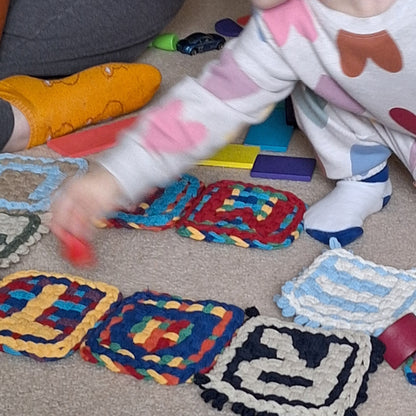 Double Weave Alphabet for Potholder Loom (Digital Download)