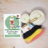 Snorkmaiden Finds a Shell Needle Felting Kit