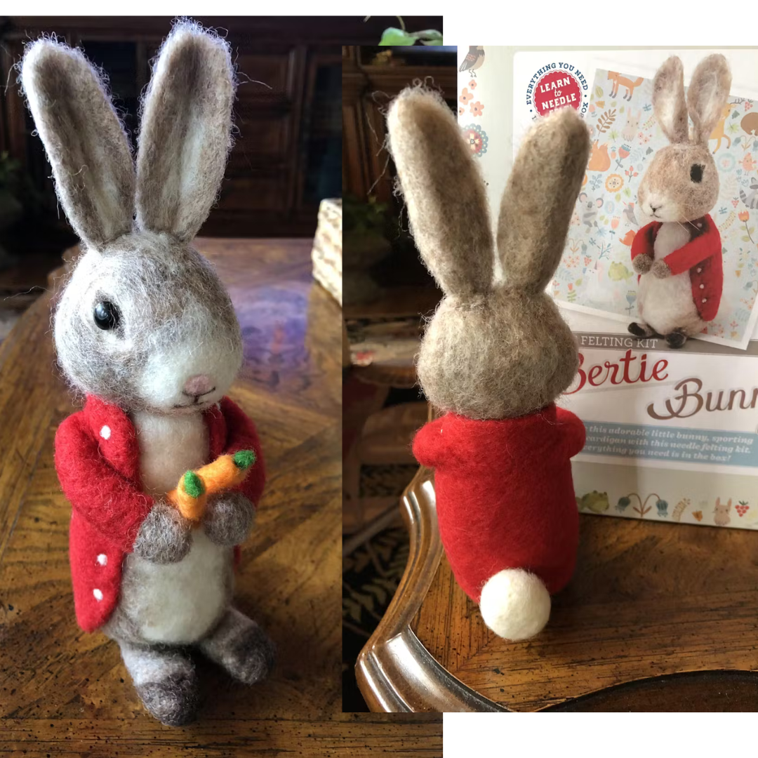 Bertie Bunny Needle Felting Craft Kit