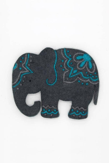 Elephant Felt Trivets