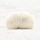 White Felting Fleece (Heathered Wool)