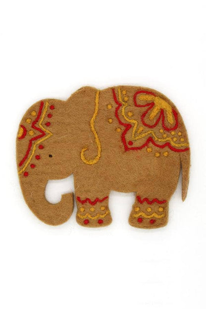 Elephant Felt Trivets