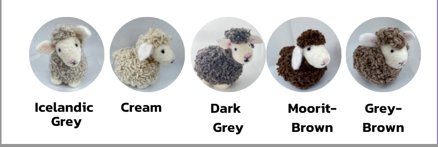 Bella the Sheep Needle Felting Kit