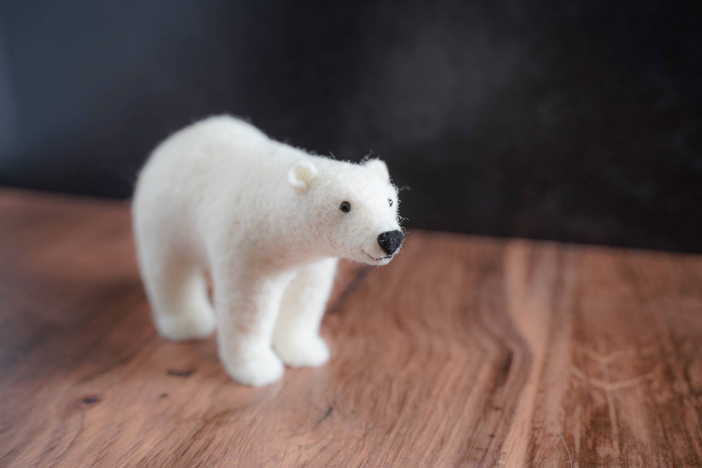 Polar Bear Needle Felting Kit