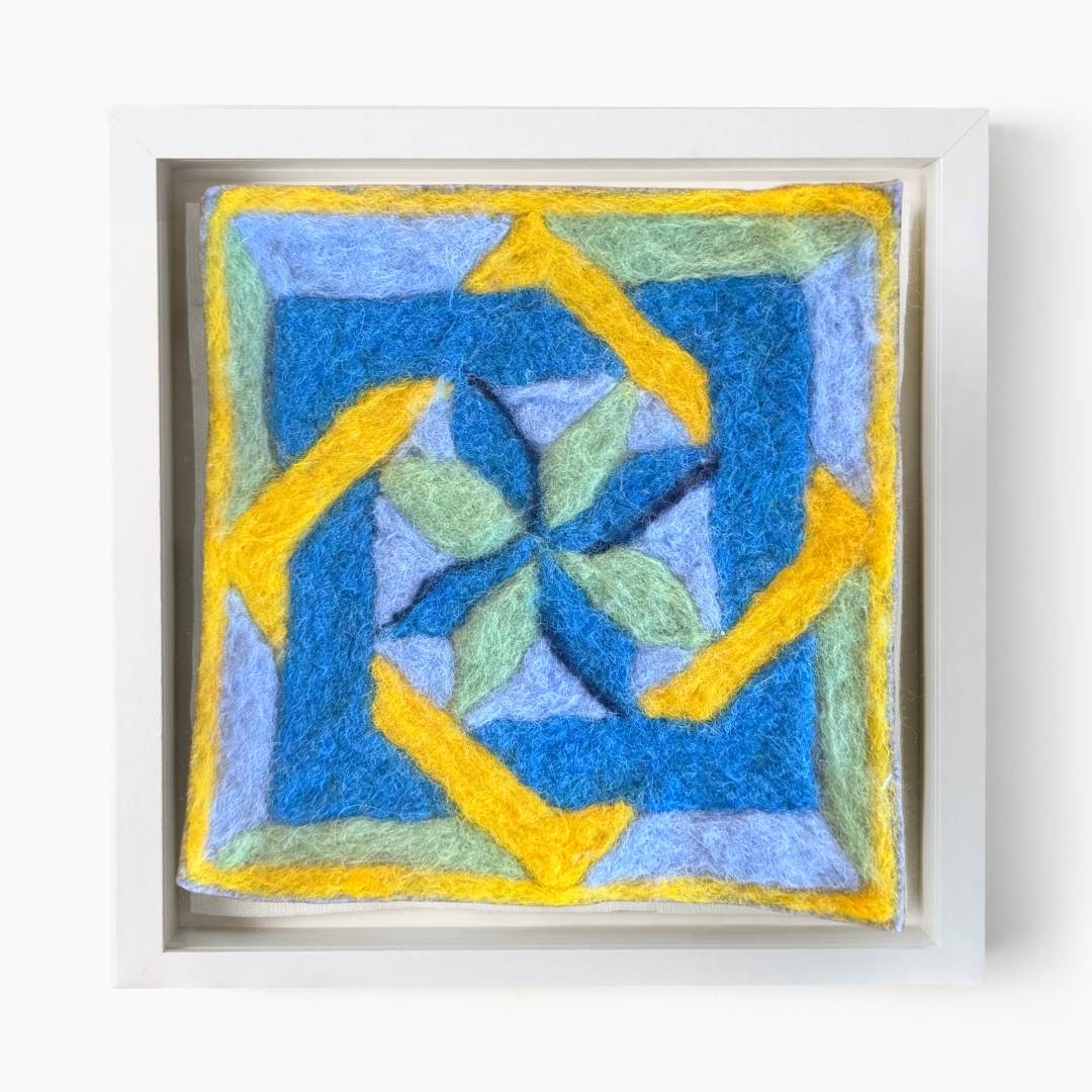 Barn Quilt Star Collection - Felted by Hand