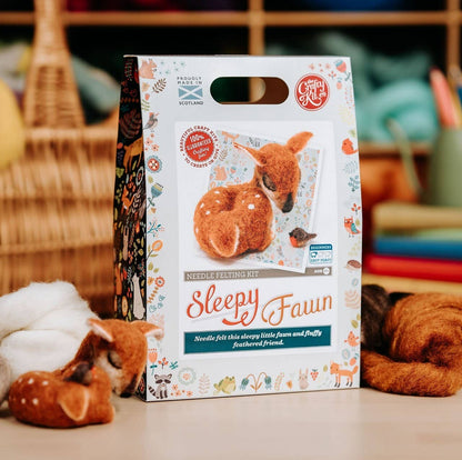 🎀 Sale! Sleepy Fawn Needle Felt Craft Kit