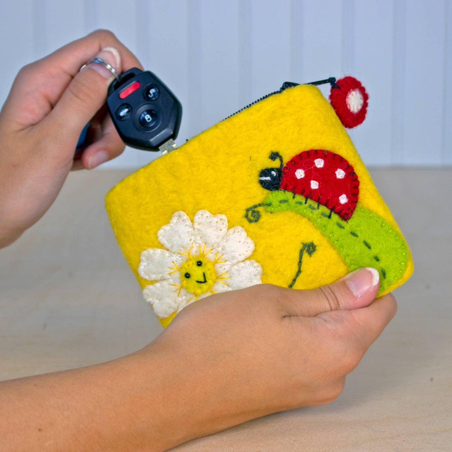 Daisy Ladybug Coin Purse