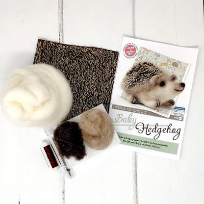 Baby Hedgehog Needle Felting Craft Kit