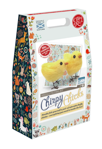 Chirpy Chicks Needle Felting Craft Kit