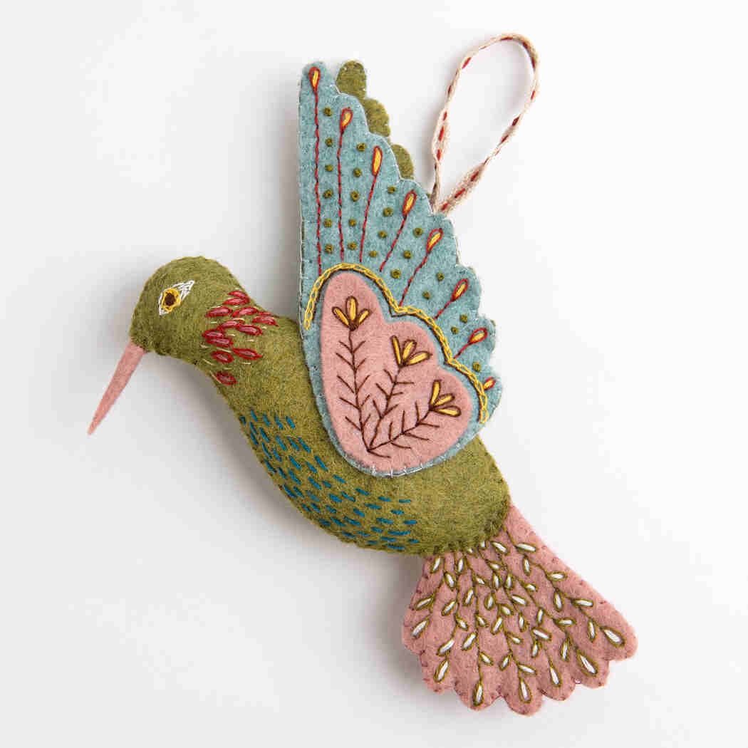 Hummingbird Felt Craft Mini Kit