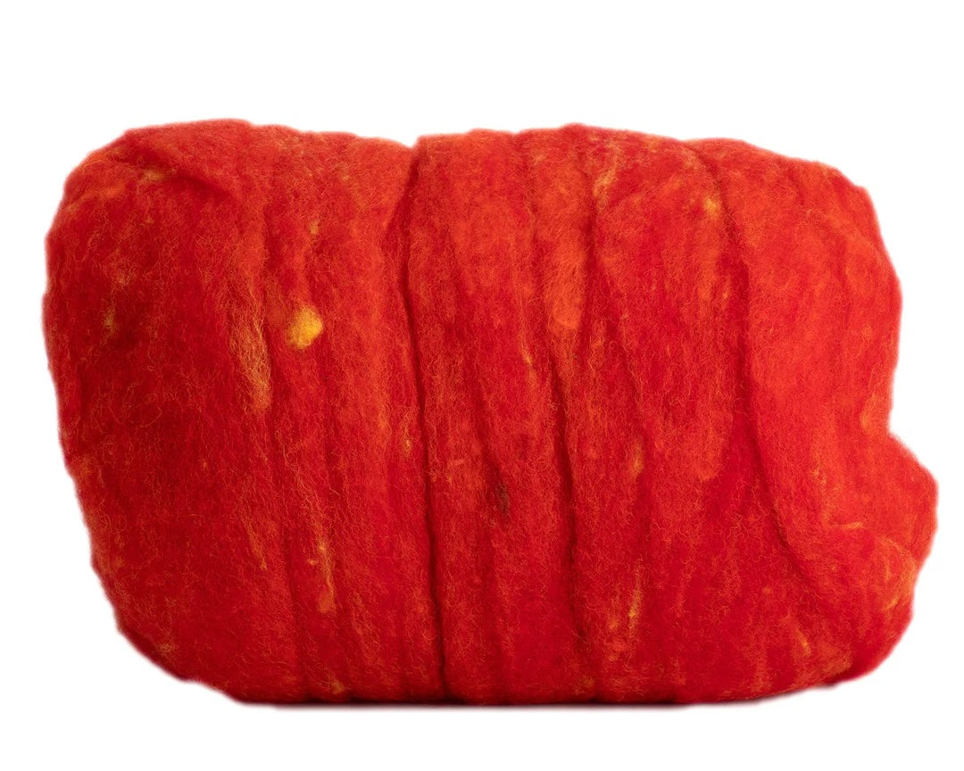 Day Lily Mist Felting Fleece (Heathered Wool)