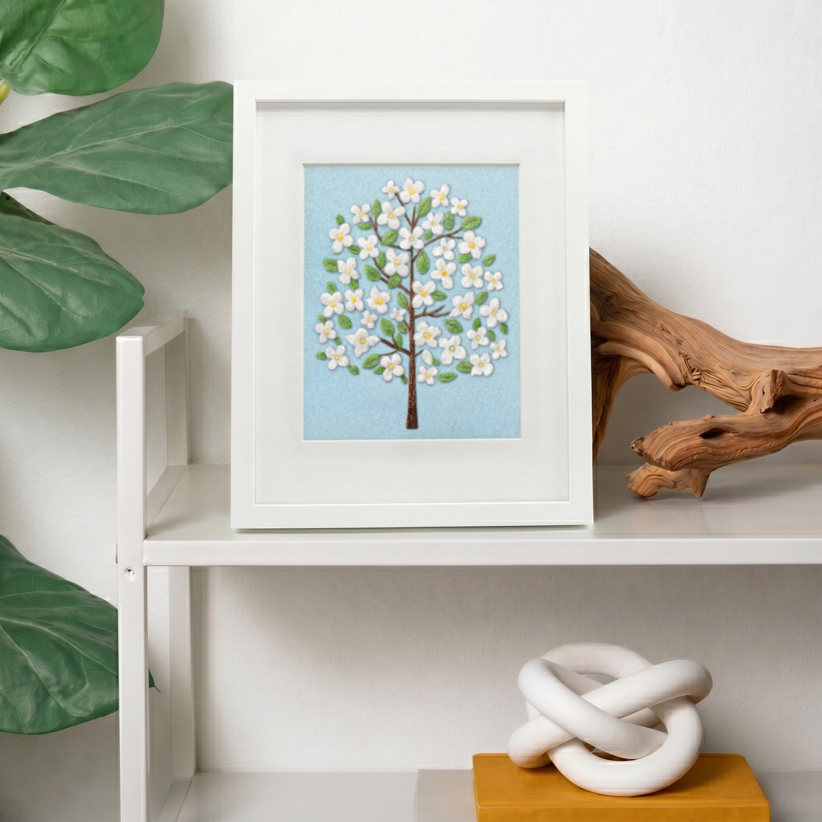 Dogwood - Felted Art