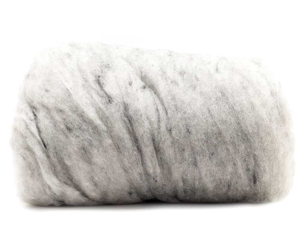 Light Grey Felting Fleece (Heathered Wool)