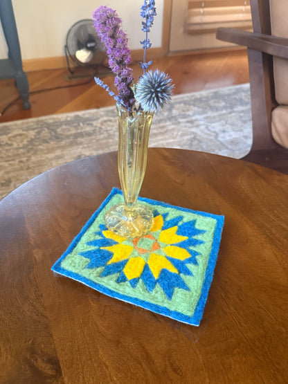 Barn Quilt Star Collection - Felted by Hand