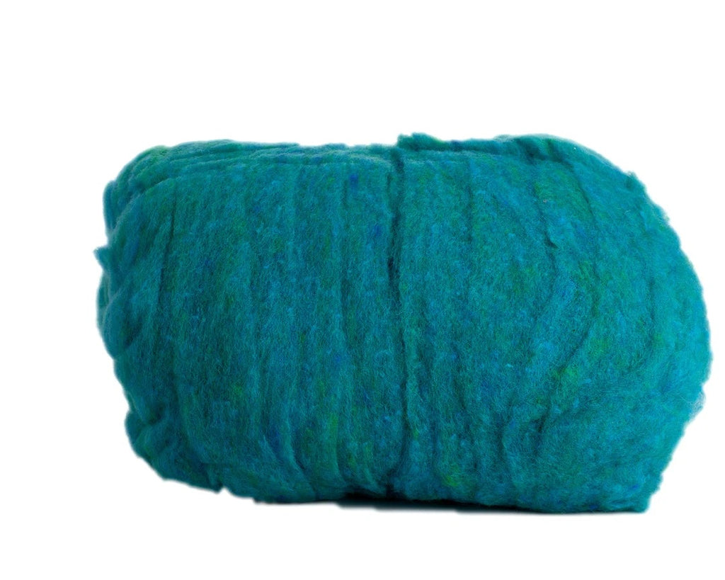 Ocean tide Felting Fleece (Heathered Wool)