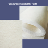 Woolfelt Fabric - National Nonwoven Premium Wool/Rayon Felt Fabric