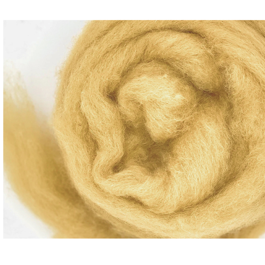 Straw Carded Corriedale Felting Wool