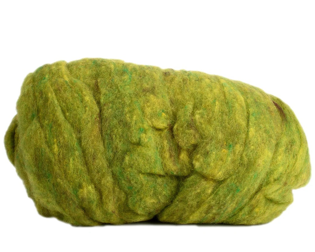 Spring Leaves Felting Fleece (Heathered Wool)
