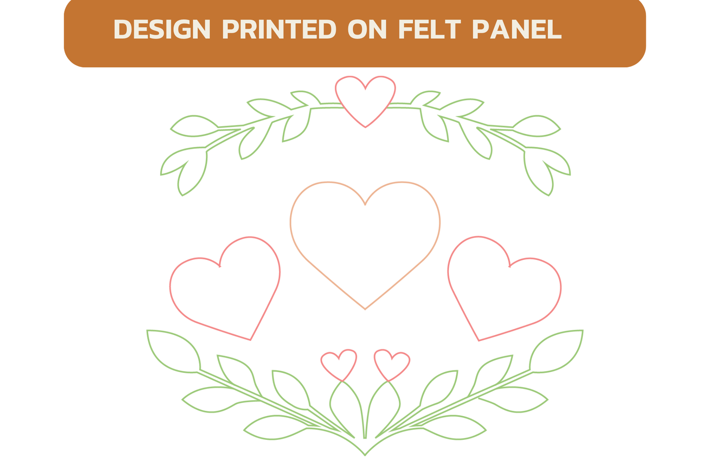 Valentine Heart Needle Felting Kit (Set of 3 Cards)