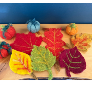 Fall Leaves Needle Felting Kit - Fall Felt-A-Long