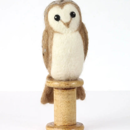 Barn Owl Needle Felting Kit