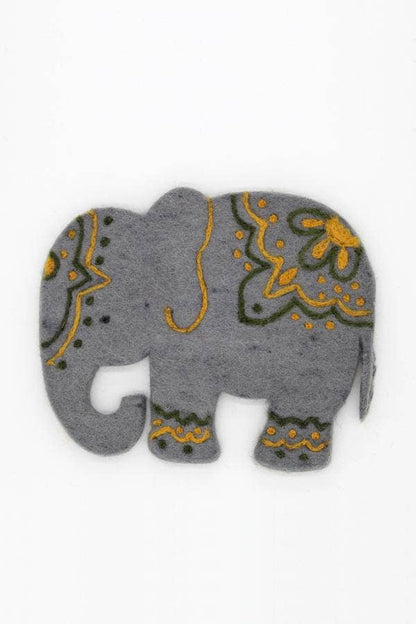 Elephant Felt Trivets