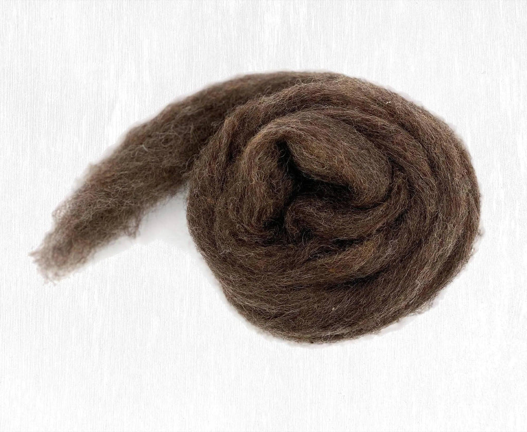 Bear Carded Corriedale Felting Wool