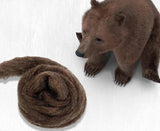 Bear Carded Corriedale Felting Wool