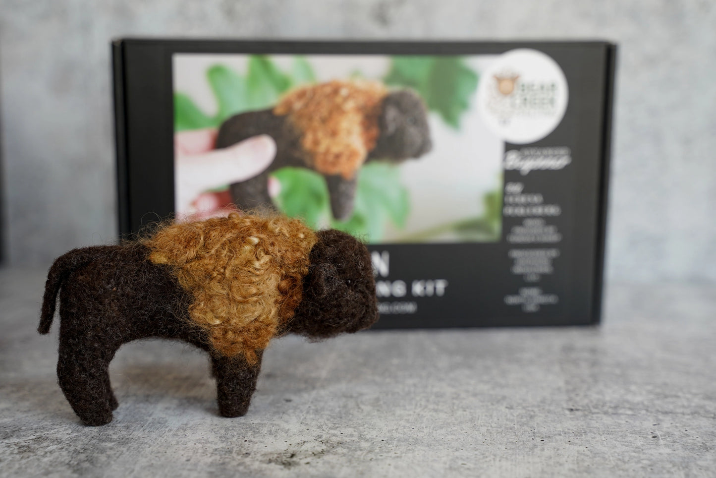 Bison Needle Felting Kit