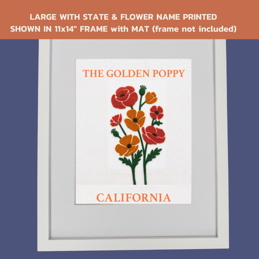 California Golden Poppy - State Flower Collection