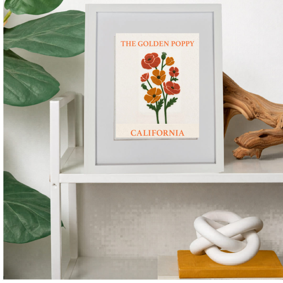 California Golden Poppy - State Flower Collection