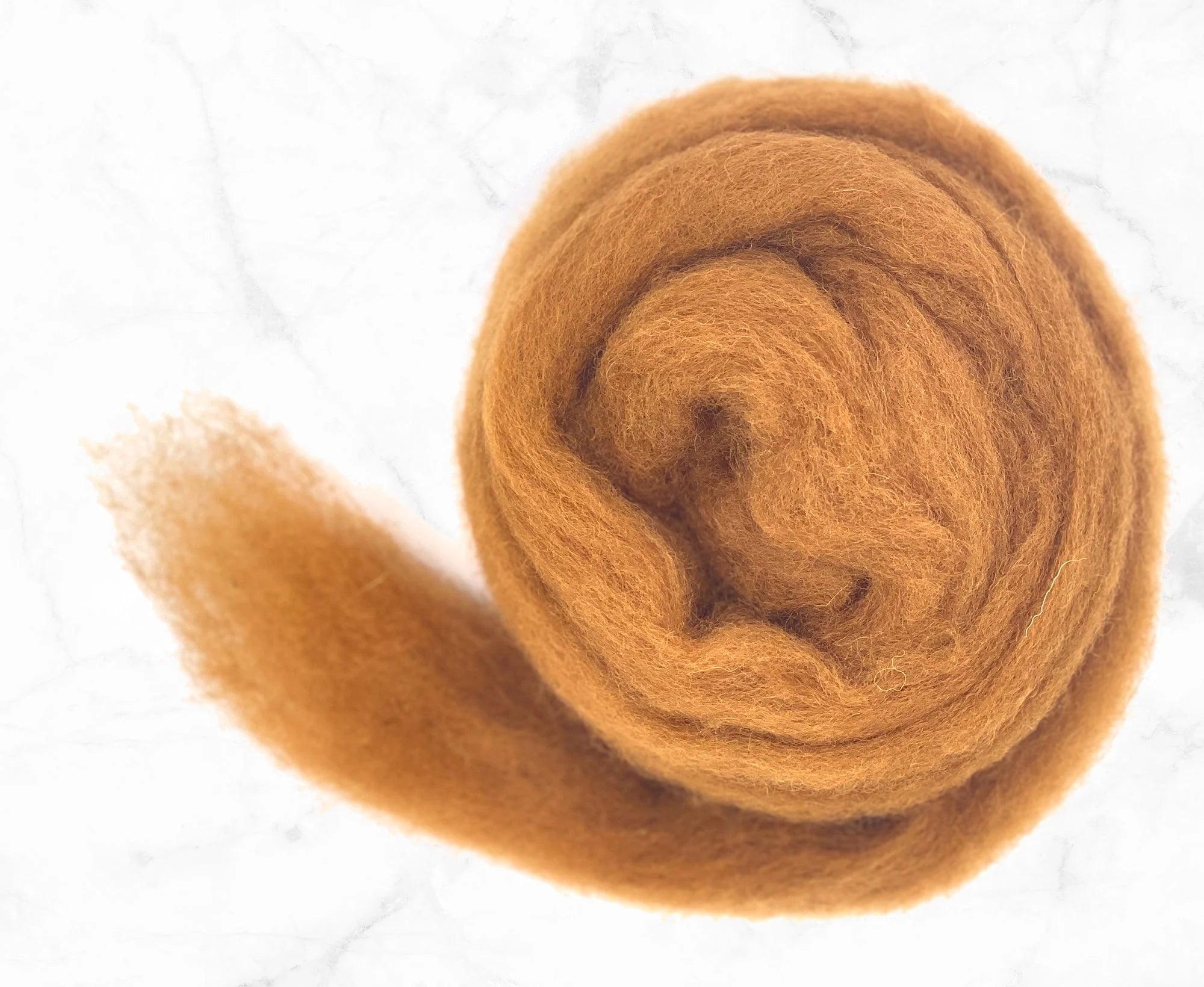 Chestnut Carded Corriedale Felting Wool