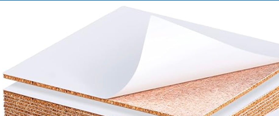 cork squares - set of 4