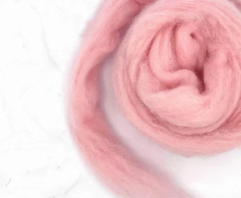 Cotton Candy Carded Corriedale Felting Wool