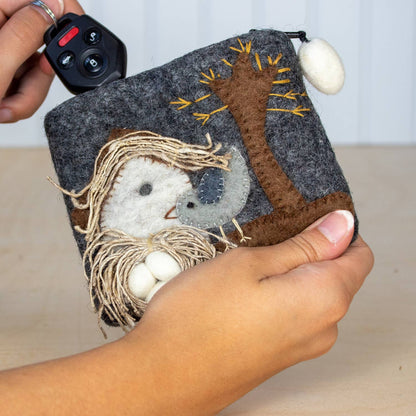 Nesting Bird Coin Purse