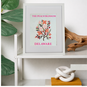 Delaware Peach Blossom - State Flower Collection