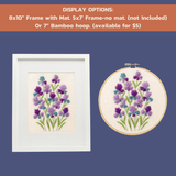 Iris- Felted Art
