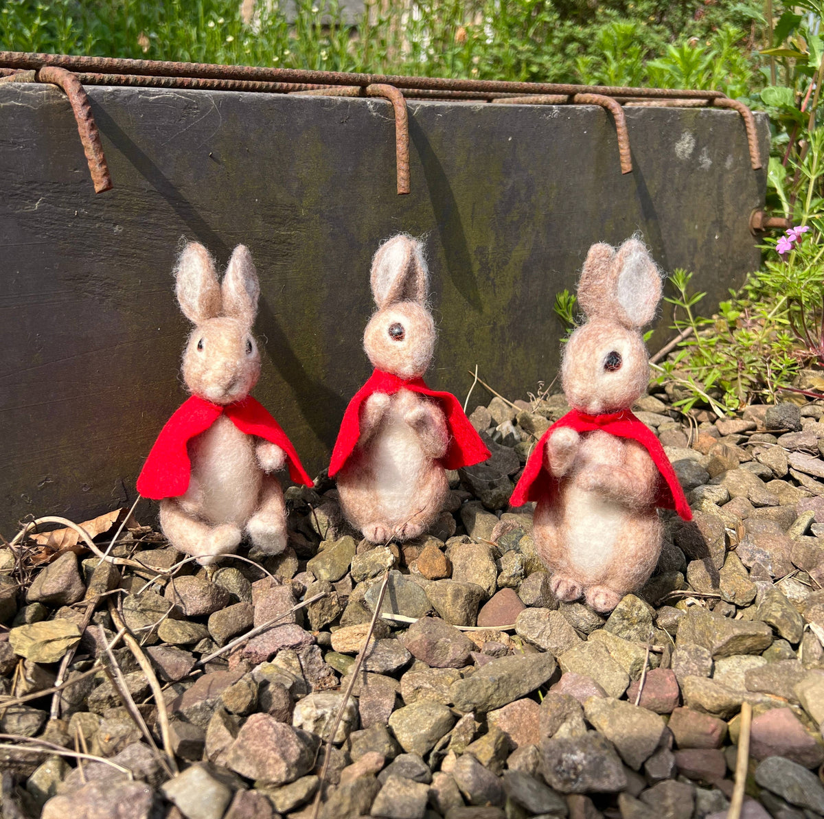 🎀 Sale! Flopsy Mopsy & Cotton-tail  - Beatrix Potter Needle Felting Kit