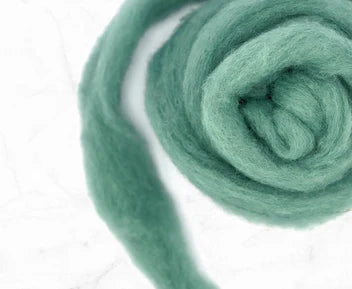 Eucalyptus Sprout Carded Corriedale Felting Wool