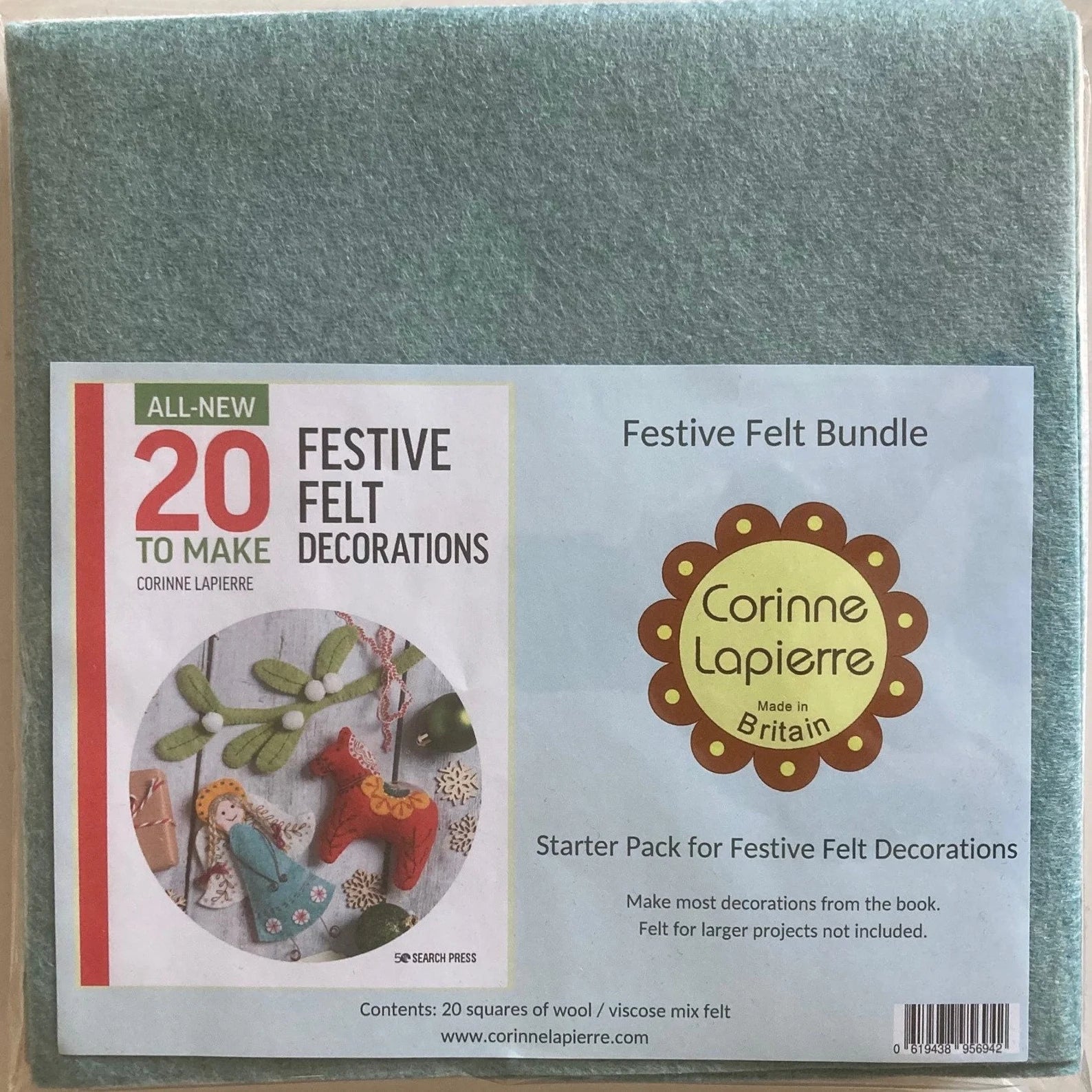 CLEARANCE! All-New Twenty to Make: Festive Felt Decorations Book