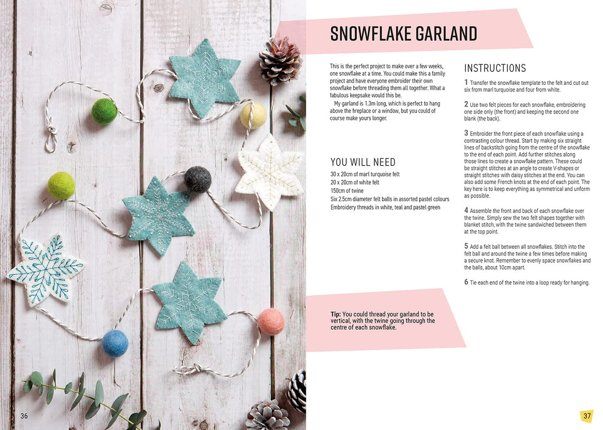 CLEARANCE! All-New Twenty to Make: Festive Felt Decorations Book