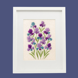 Iris- Felted Art