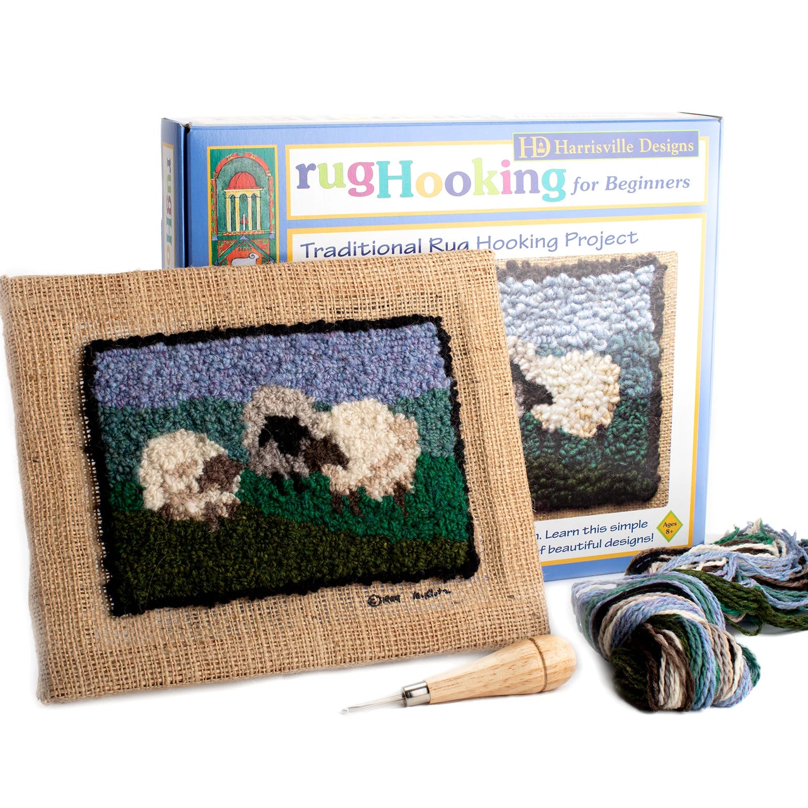 Rug Hooking Sheep Kit