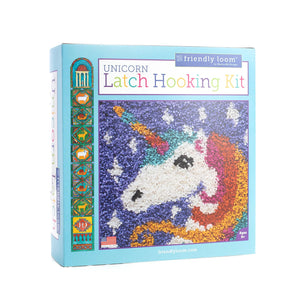Latch Hooking Kit - Unicorn
