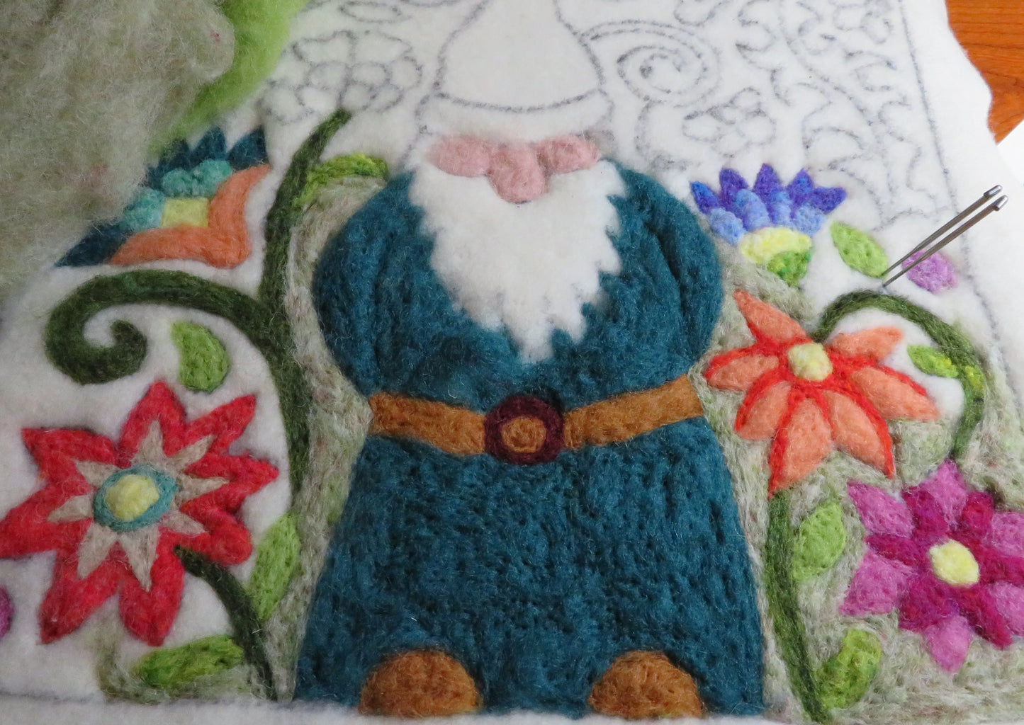 Gnome Tapestry Felting Kit