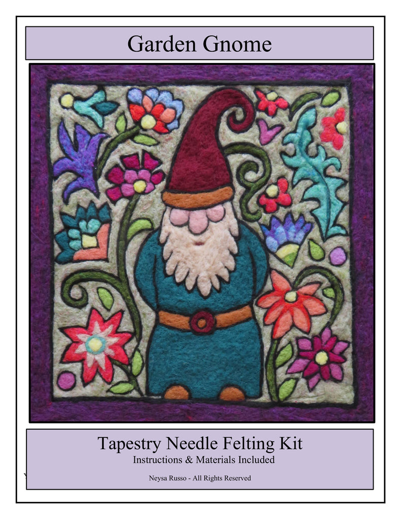 Gnome Tapestry Felting Kit