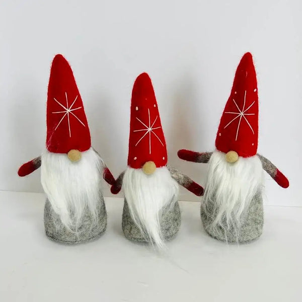 Decorative Felt Gnomes - Tall & Medium Heights