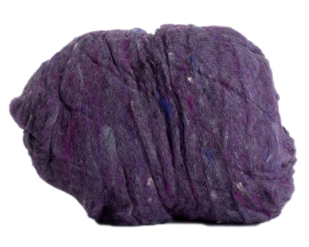 Grape Felting Fleece (Heathered Wool)