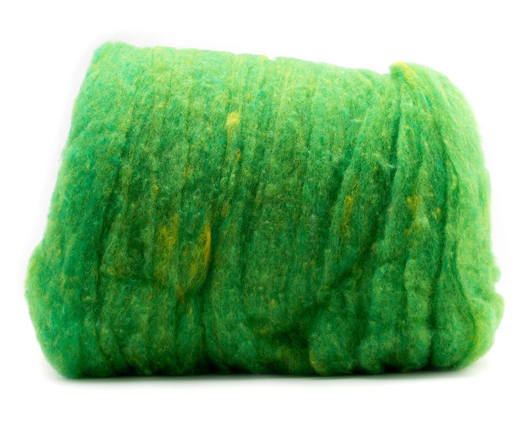 Grasshopper Felting Fleece (Heathered Wool)